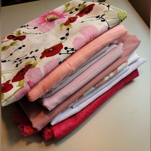 ‼️MUST GO CRAFT DESTASH‼️ remnant scrap fashion fabrics sewing bundle